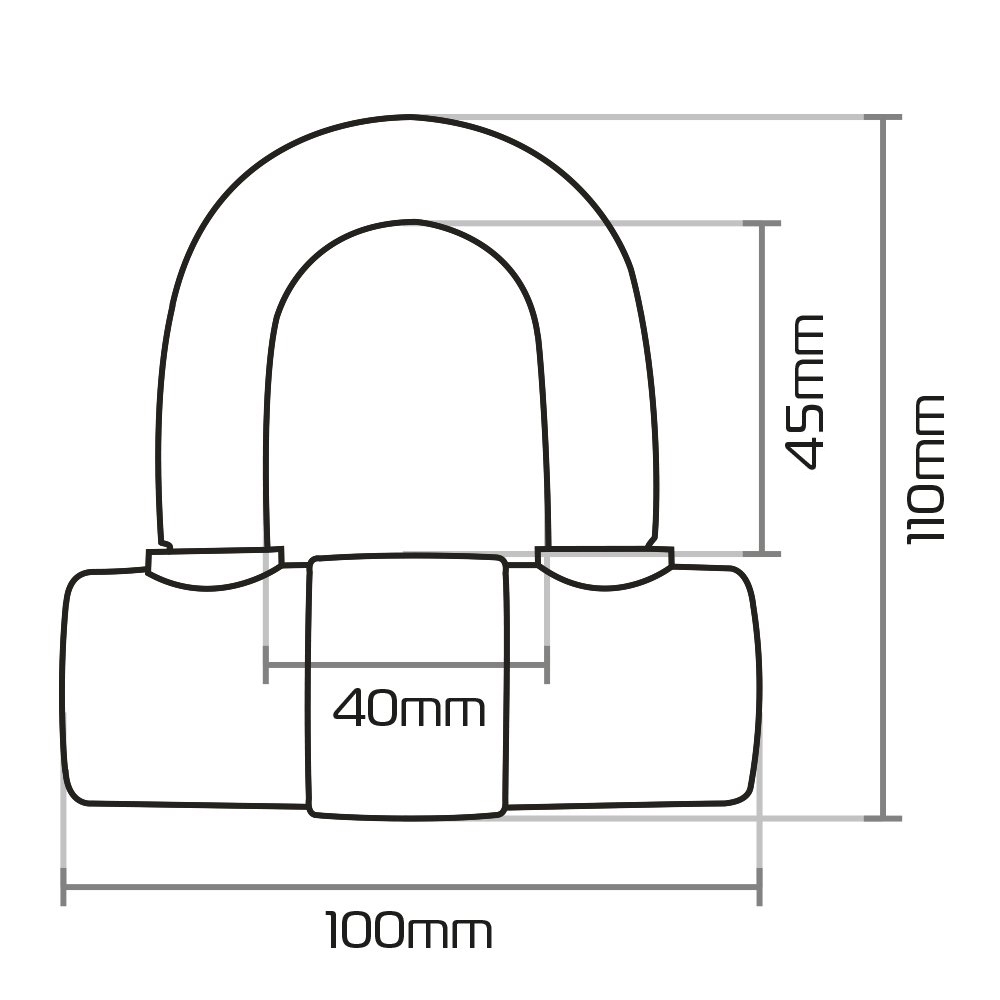 Oxford HD MAX Disc Lock - Image 4