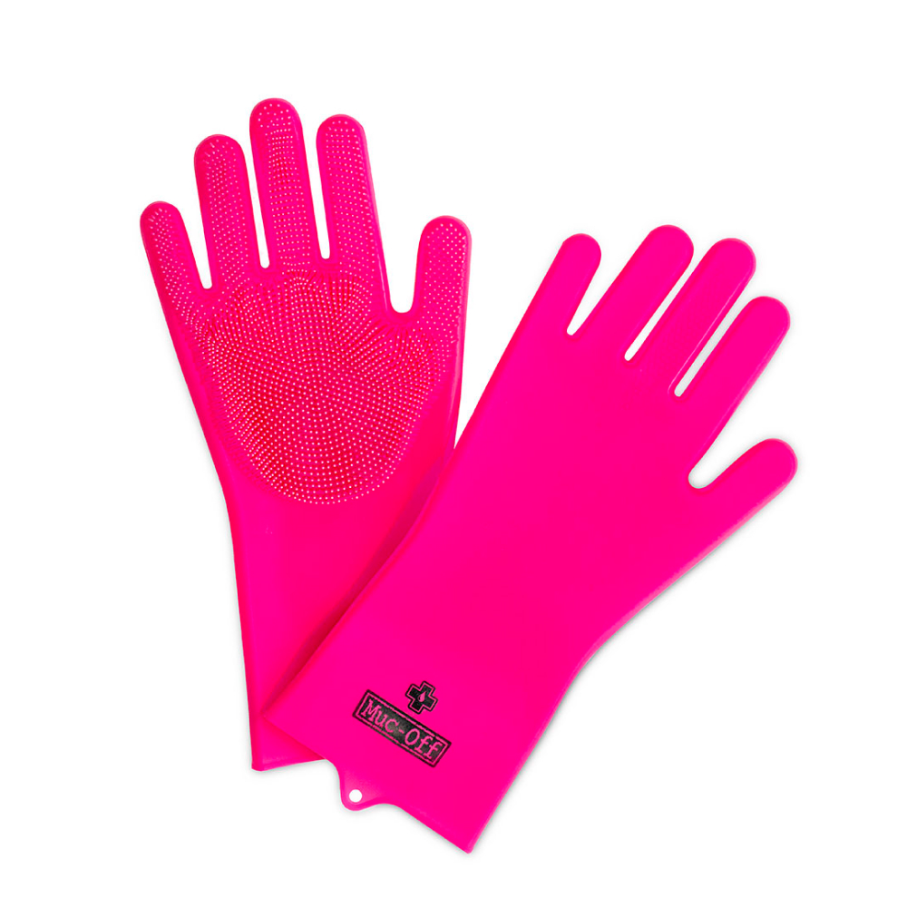 Deep Scrubber Gloves PINK M