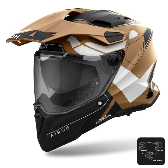 Airoh Commander 2 Helmet - Reveal Sand Matt