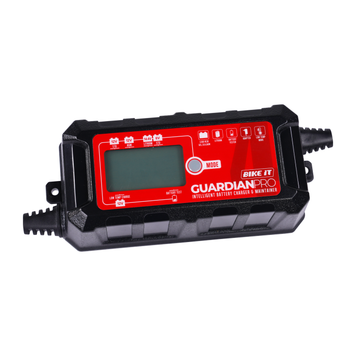 Bike It Guardian Pro 4 Intelligent Battery Charger and Maintainer 6/12/14.4V 6A