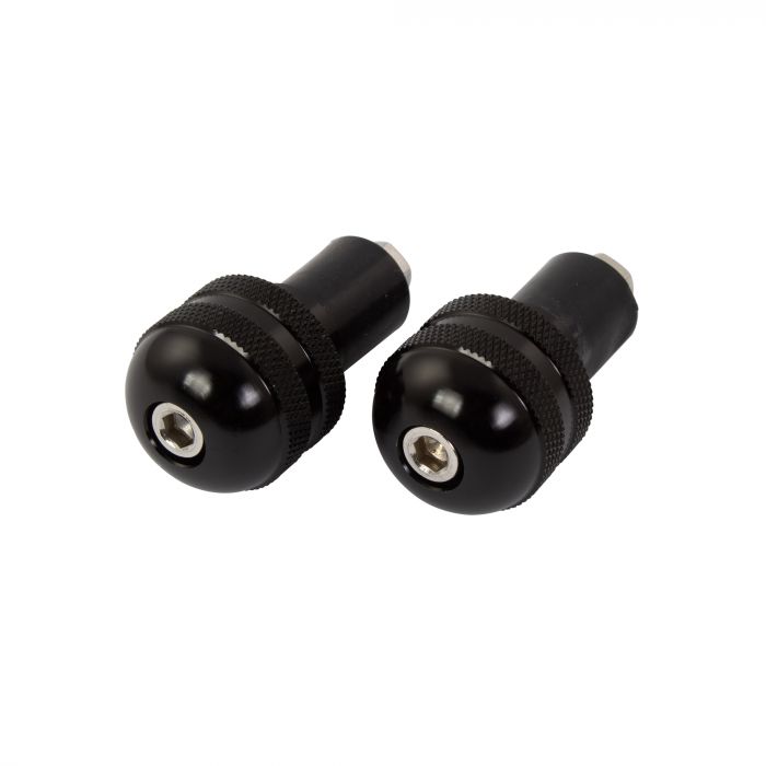 Bike It 18mm Round Bar End Weights Black
