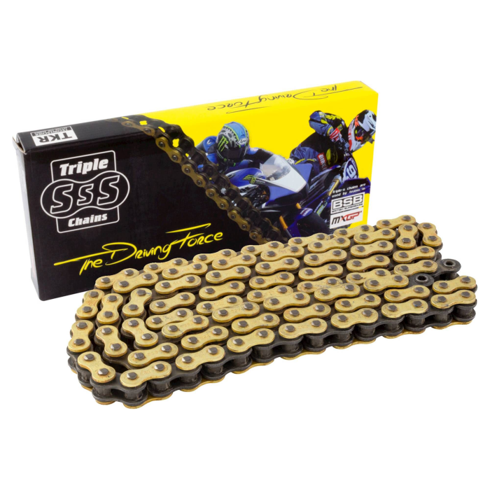 Triple-S O-Ring Chain 520-110 Link Gold