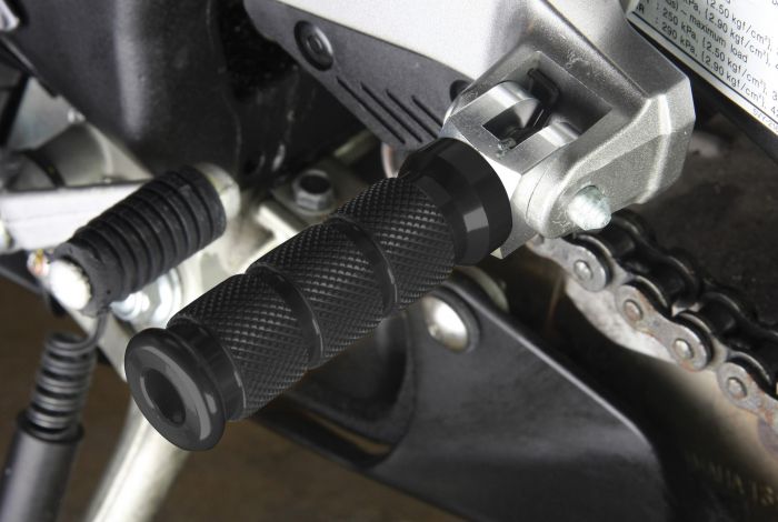 BikeTek Alloy Round Sports Footpegs Ducati Rider