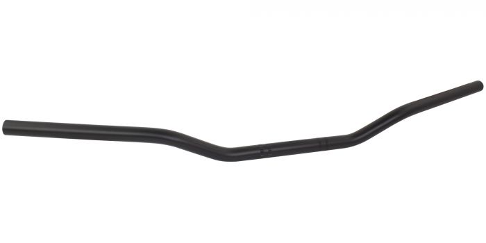 Bike It Shot Peen Black Low Unbraced Bar