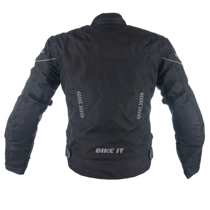 Bike It 'Insignia' Ladies Motorcycle Jacket (Black) - Image 4