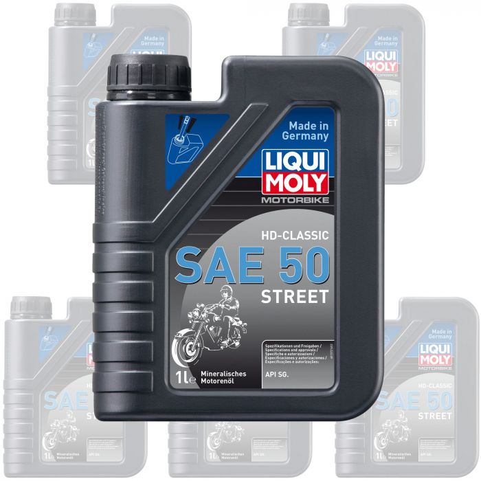 Liqui Moly Oil 4 Stroke - Mineral - Hd-Classic Sae 50 Street 1L