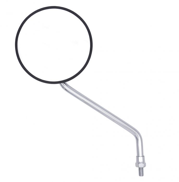 Universal Mirror Set Black Round 8mm (Standard Thread) Pair (MRU040)