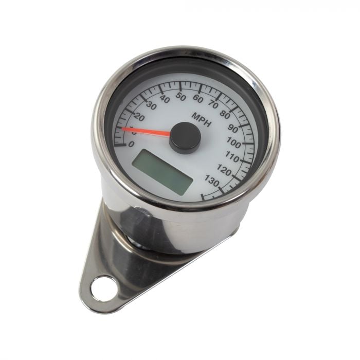 LED Illuminated Chrome MPH Speedo - 140mph 2:1 Ratio