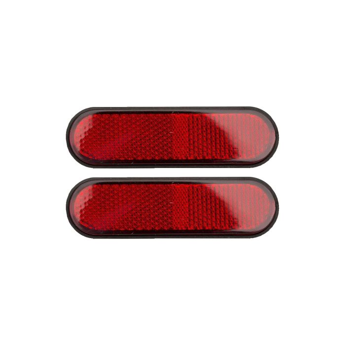Bike It Self-Adhesive Red Reflector Kit