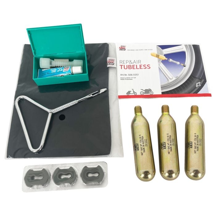 Rema Tip Top Temporary Tubeless Puncture Repair Kit