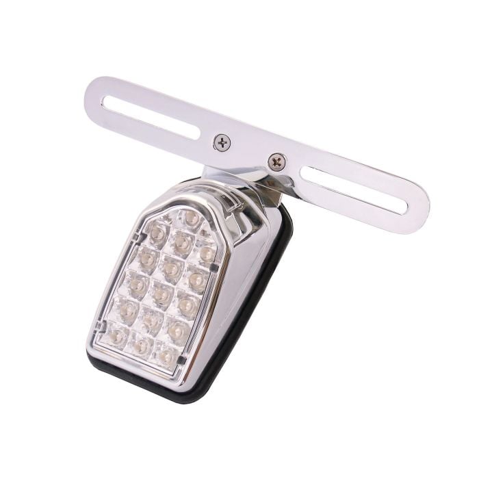 Bike It Mini Tombstone LED Rear Light With Clear Lens