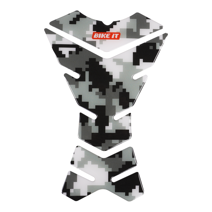 Bike It Black Urban Camo Spine Tank Pad