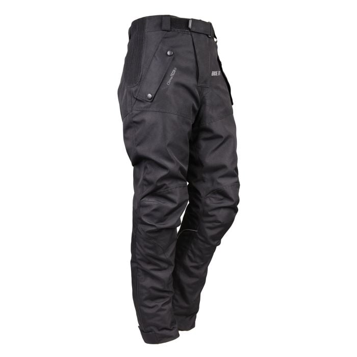 Bike It 'Triple Black' Ultimate Adventure Waterproof Motorcycle Pants/Trousers - Image 2